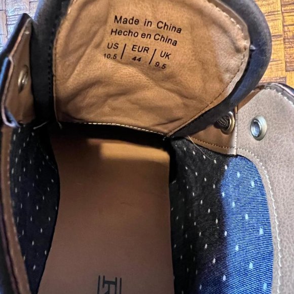 Rye By Hawker Rye Black Leather Chukka Boots - Picture 4 of 7